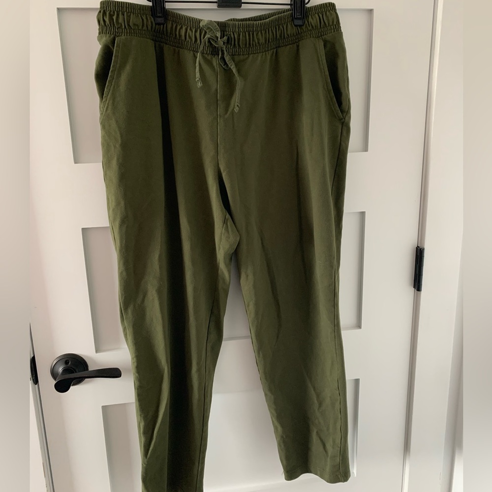 A New Day cotton joggers. The perfect WFH pant and can be dressed up or down.